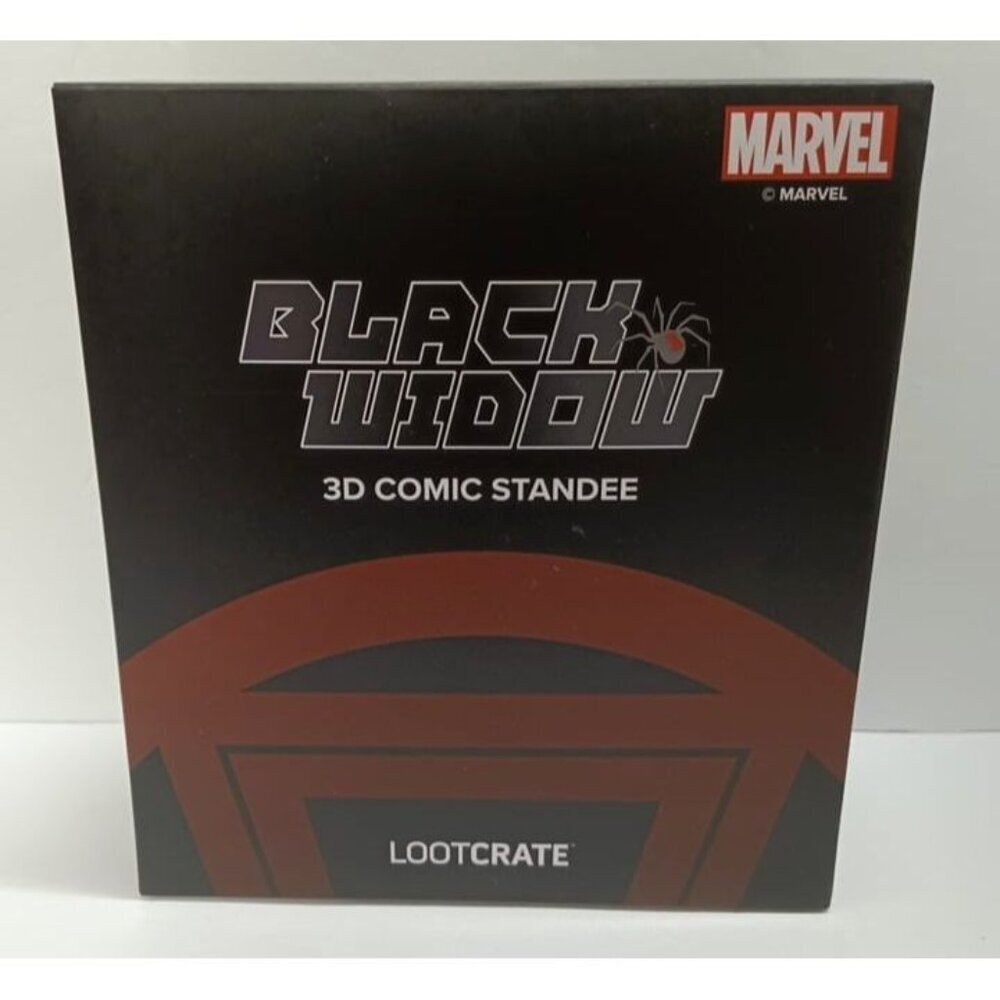Loot Crate Exclusive Black Widow 3D Comic Standee Figure Marvel - Picture 2 of 6